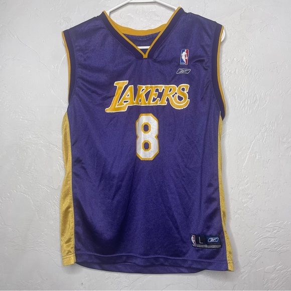 Reebok Other - Vintage Reebok LA Lakers Kobe Bryant Number 8 Jersey Youth